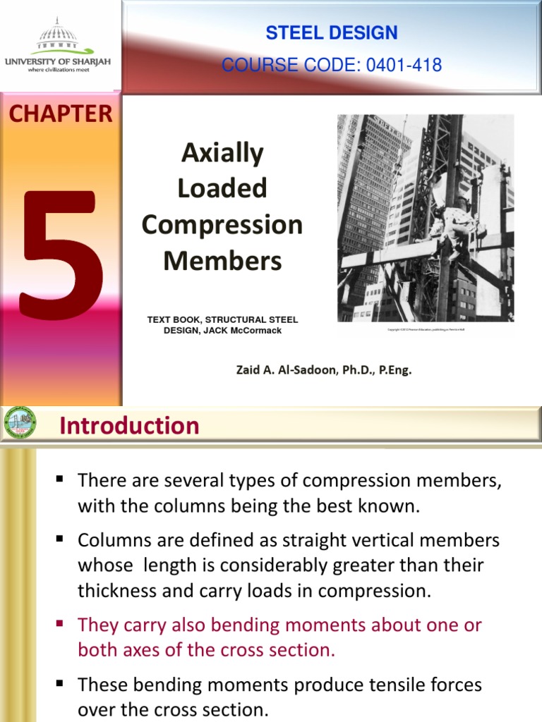 Compression Member Design Principles | PDF | Buckling | Column
