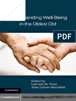 Leonard W. Poon, Jiska Cohen-Mansfield - Understanding Well-Being in The Oldest Old - Cambridge University Press (2011)
