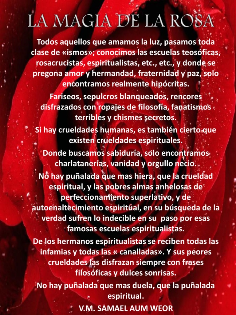 Magia de La Rosa | PDF