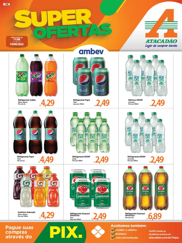 Ofertas de Refrigerantes Ambev 11-14/08/2022 | PDF