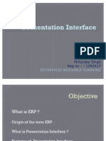 Presentation Interface