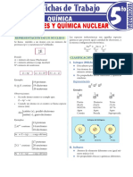 Nuclidos Iones y Quimica Nuclear para Quinto Grado de Secundaria