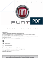 Fiat Punto Owner Handbook