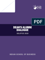 ISB Deans Alumni Dialogue Solstice 2019
