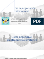 Técnicas de Negociación Internacional