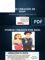 Eres Creación de Dios