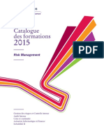 Catalogue - Formations - Risk Management