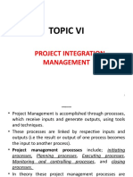 PM 333 Lecture 8 Project Integration Management