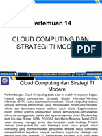 Pertemuan 14: Cloud Computing Dan Strategi Ti Modern