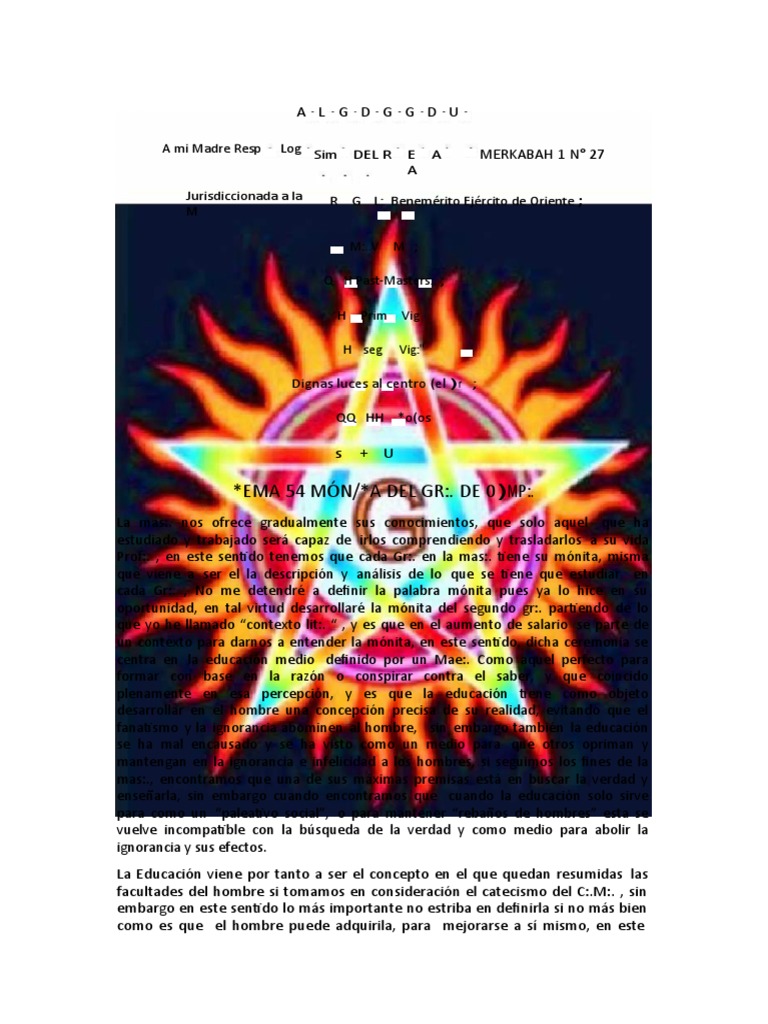 Monita Del Grado de Compaero PDF