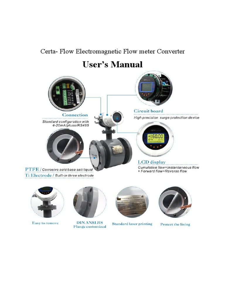 2A Certa Flow Flow Meter Converter Manual OK PDF
