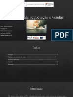 Técnicas de Negociação e Vendas