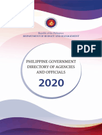 2020 Govt Directory For Posting