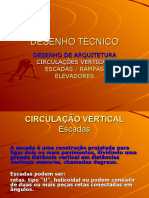 Aula 10- DT -  Arquitetura - Escadas e Rampas