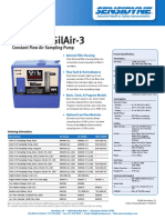Bomba de Muetreo Gilian GilAir 3 Ficha Tecnica IN