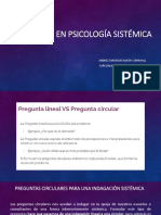 Preguntar en Psicología Sistémica