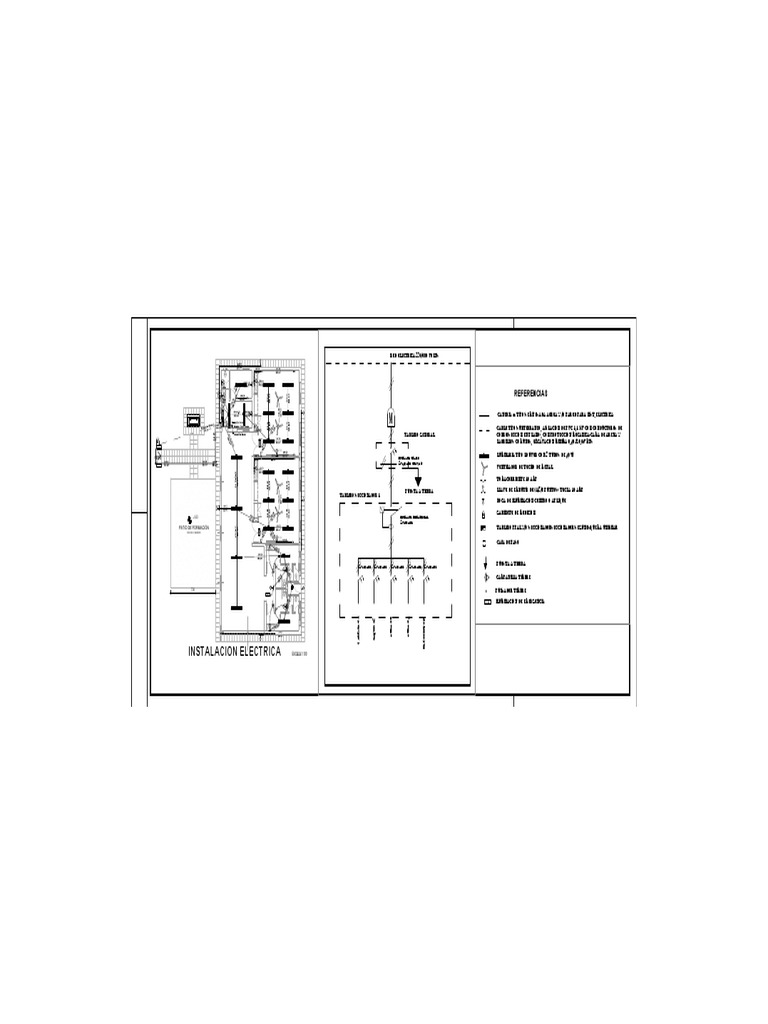 Diagrama de Instalación Eléctrica Casa | PDF | Componentes eléctricos ...