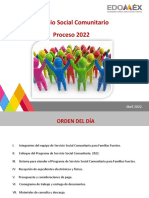 Programa Servicio Social Comunitario 2022