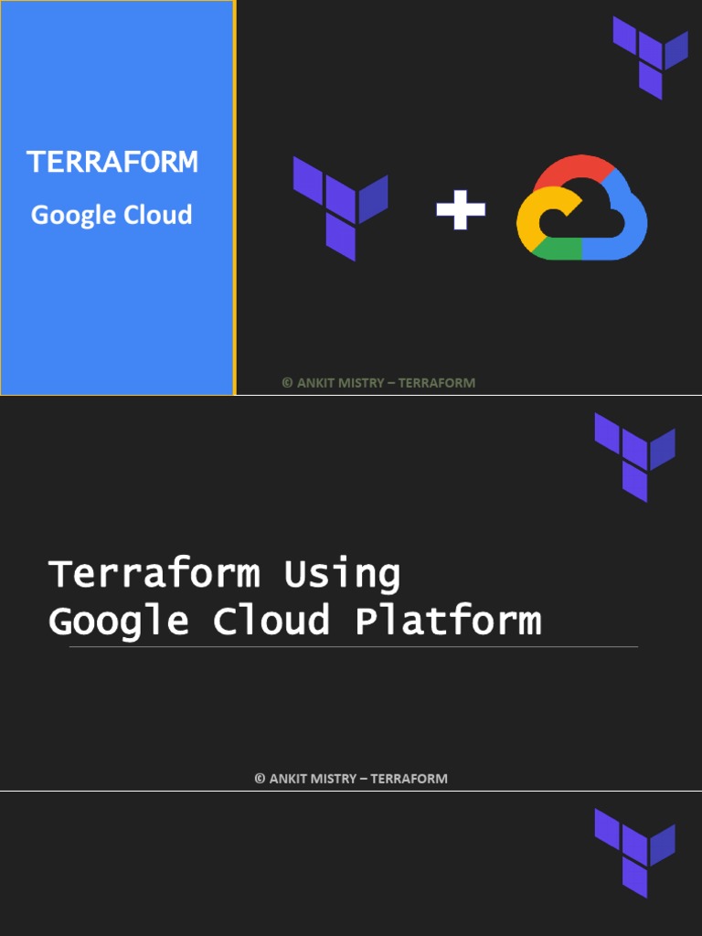 Terraform GCP | PDF | Filename | Cloud Computing