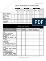Edital Verticalizado - Polícia Penal Do Estado Do Ceará: Matérias