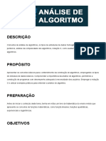 COMPLEXIDADE DE ALGORITMOS 01