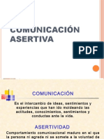 COMUNICACIÓN ASERTIVA