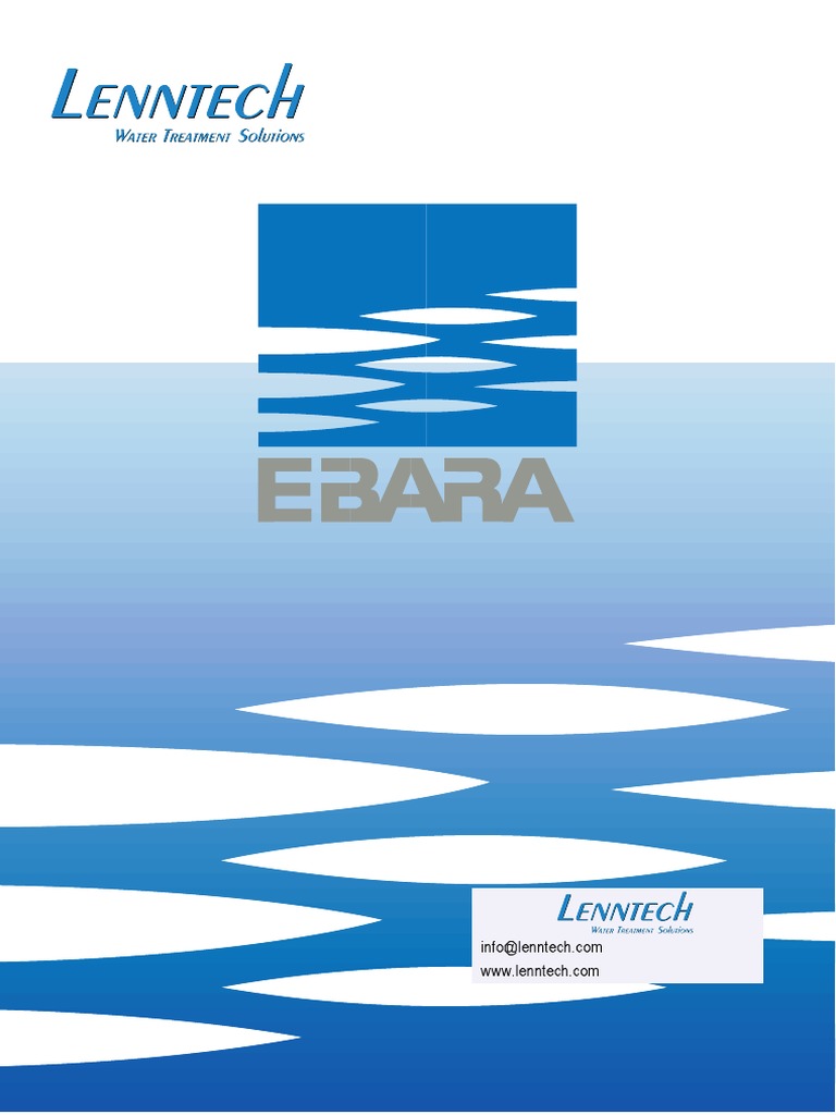 Ebara 3 Serie 2 Poles 60 en L | PDF | Pump | Mechanical Engineering
