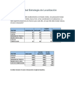 Actividad Estrategia de Localización de Calidad