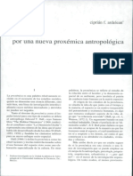 Por Una Nueva Proxémica Antropológica - Ardelean - 2000