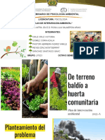 De baldío a huerta comunitaria