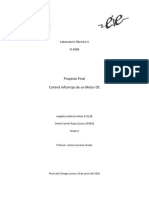 Control Infrarrojo de un Motor Dc