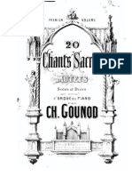 Gounod - Chants Sacrés - Voz Aguda e Média
