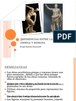 PDF Diferencias Entre Escultura Griega y Romana DL