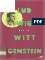 Ludwig Wittgenstein-Zettel - Fol (CS)