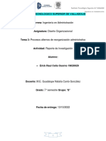 Actividad 1 - Vertientes Actuales de Estructuras Organizacionales - Tema 3