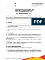 Processo seletivo moradia estudantil PUC Goiás