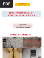 reconnaissance des terrains 