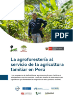 Agroforestería Al Servicio Agricultura Familiar CIFOR 2022