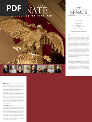 United States Senate Catalogue Of Fine Art United States - 