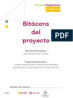 Bitácora Del Proyecto - Octubre 4º