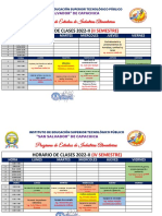 Horarios 2022-Ii de Industrias Alimentarias