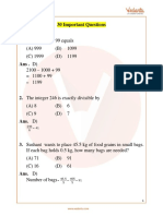 IMO Maths Important Questions Class 6