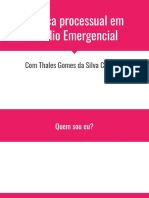 Prática Processual em Auxílio Emergencial