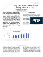 Forecasting Using Time Series Analysis Method in Crypto Currency Period 2015 - 2022