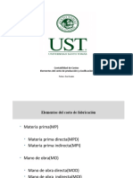 Clase Elementos Del CP y ClasificacioÌ - N - Contabilidad de Costos UST 2 2021