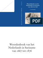 2013 Donselaar Woordenboek Nederlands in Suriname 1667-1876