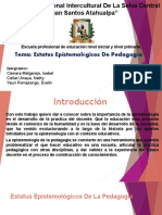 Epistemología Pedagogía UNISNCP Juan Santos Atahualpa