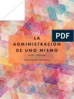 La Administración de Uno Mismo. Peter Drucker