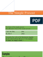 Simple Present - Other Verbs