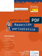 Guía para la redacción periodística